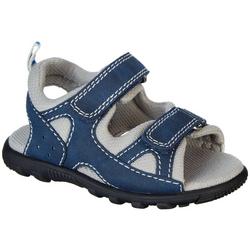 Toddler Boys Justin Velcro Adjustable Strap Sandals