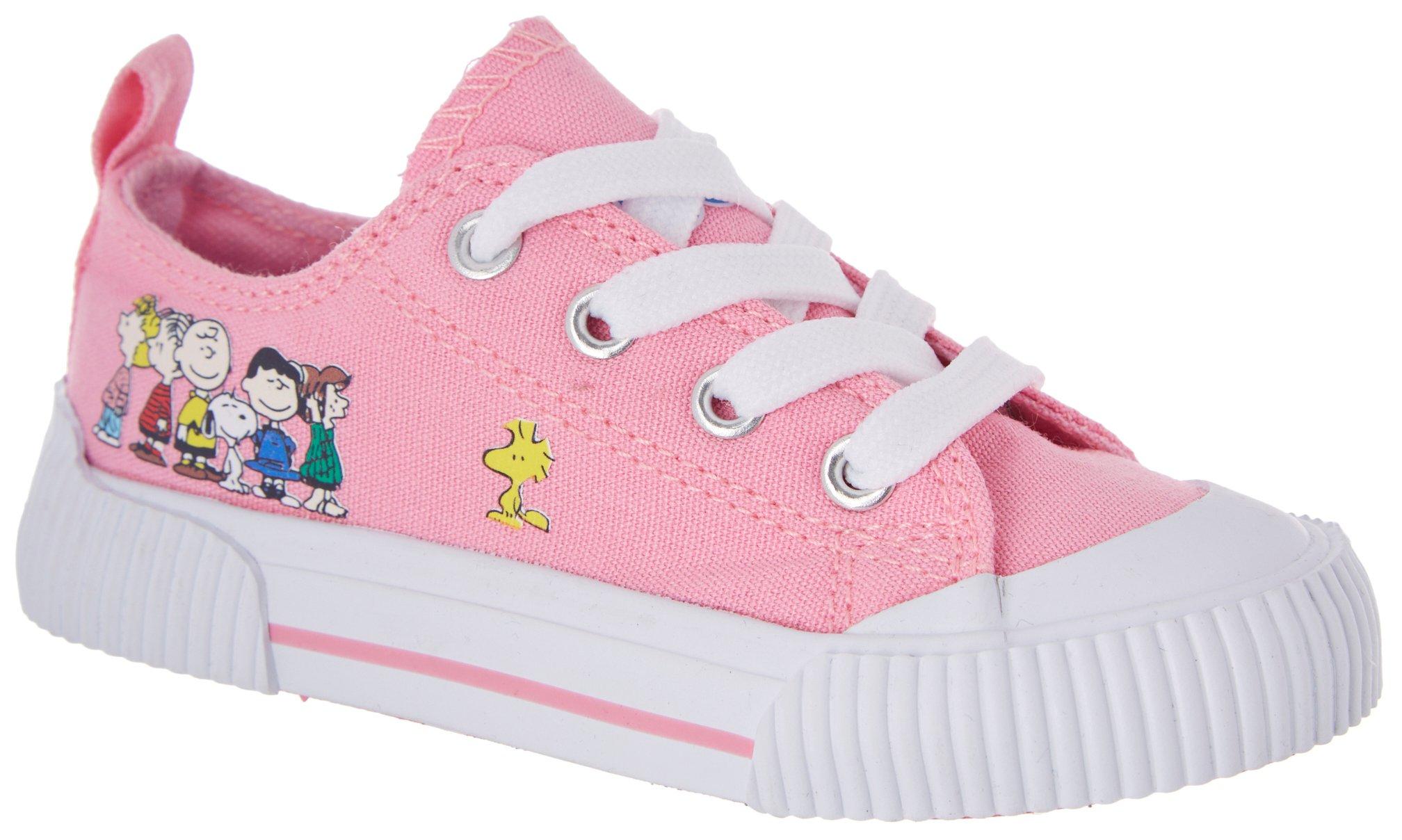 Toddler Girl Snoopy Sneakers