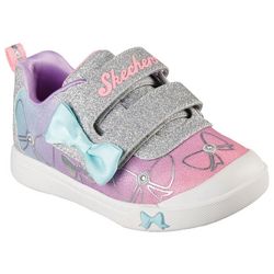 Skechers Toddler Girls S Lights Lil Bow Sneakers