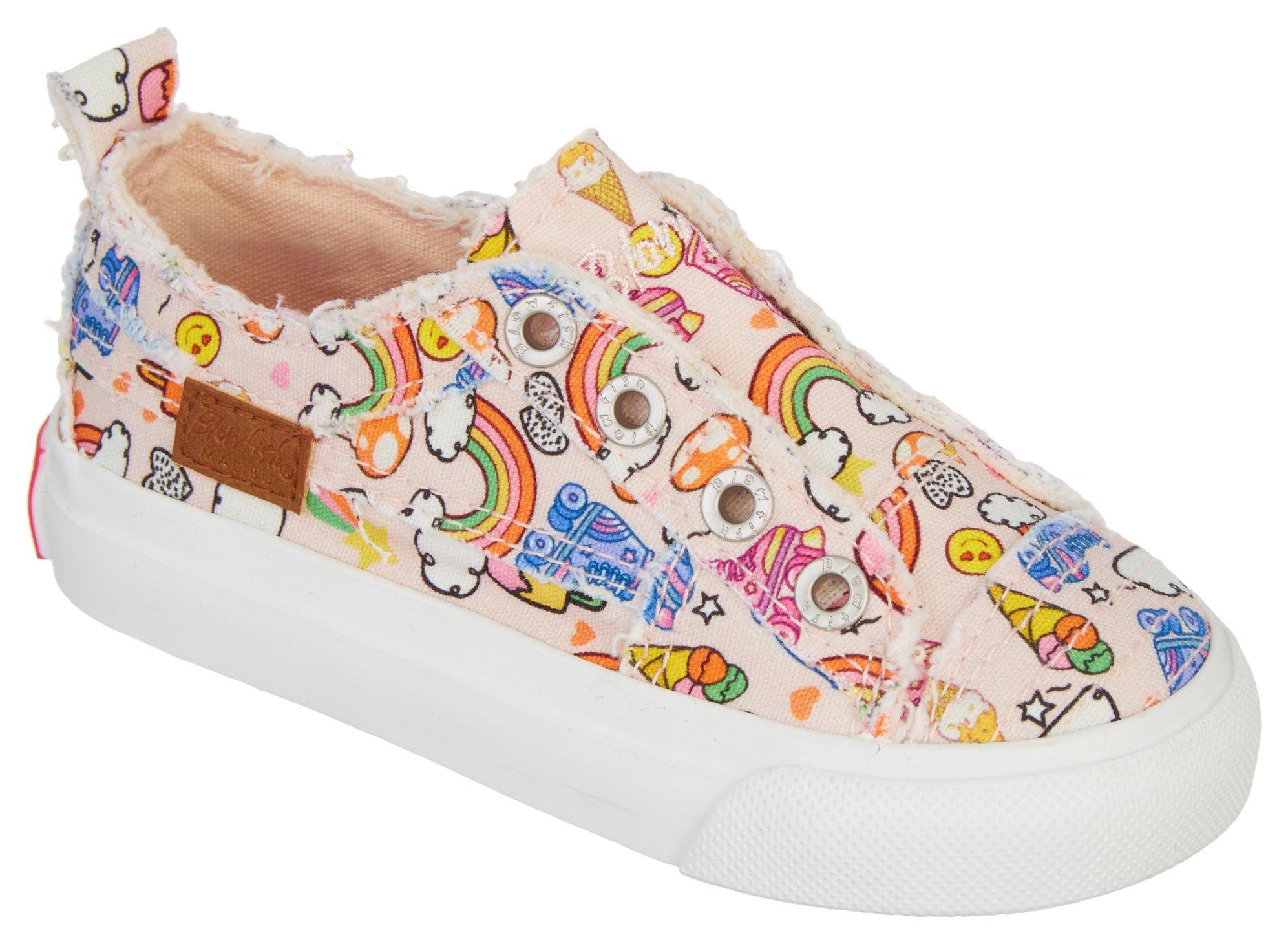 Girls Play T Peach Fun Sneaker