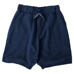 DOT & ZAZZ Big Boys 7 in. Solid French Terry Shorts