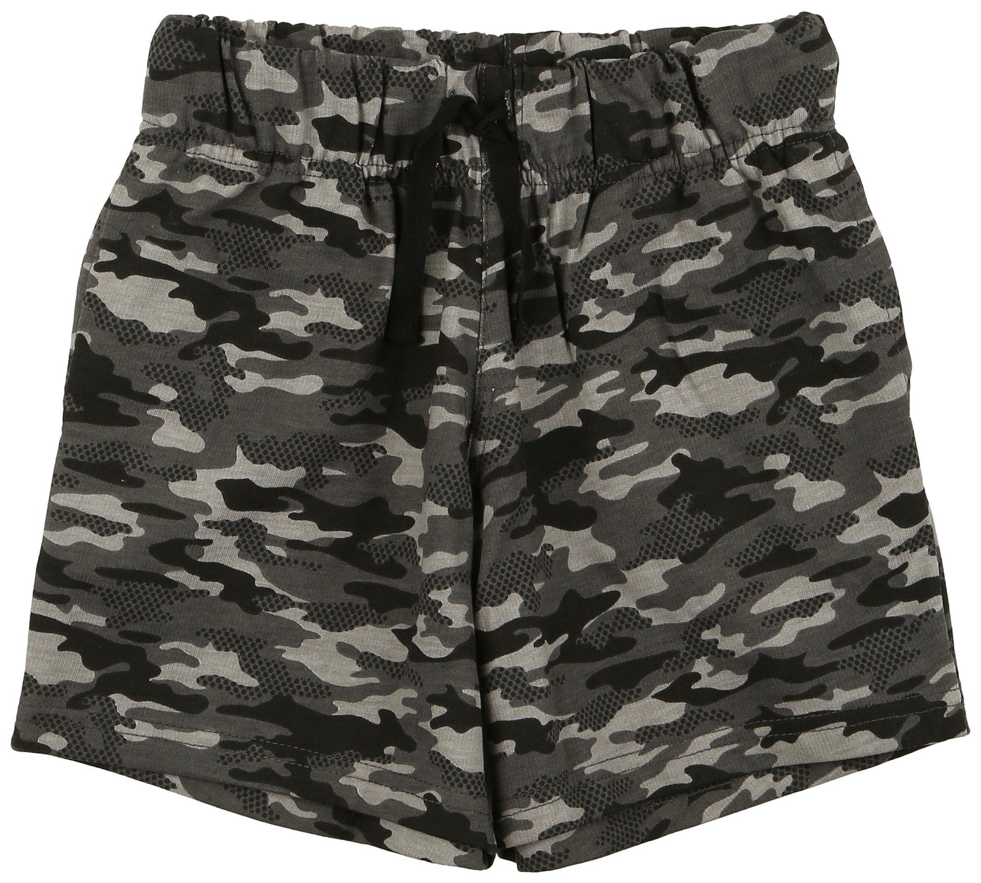 Little Boys 4.5 in. Camo French Terry Shorts
