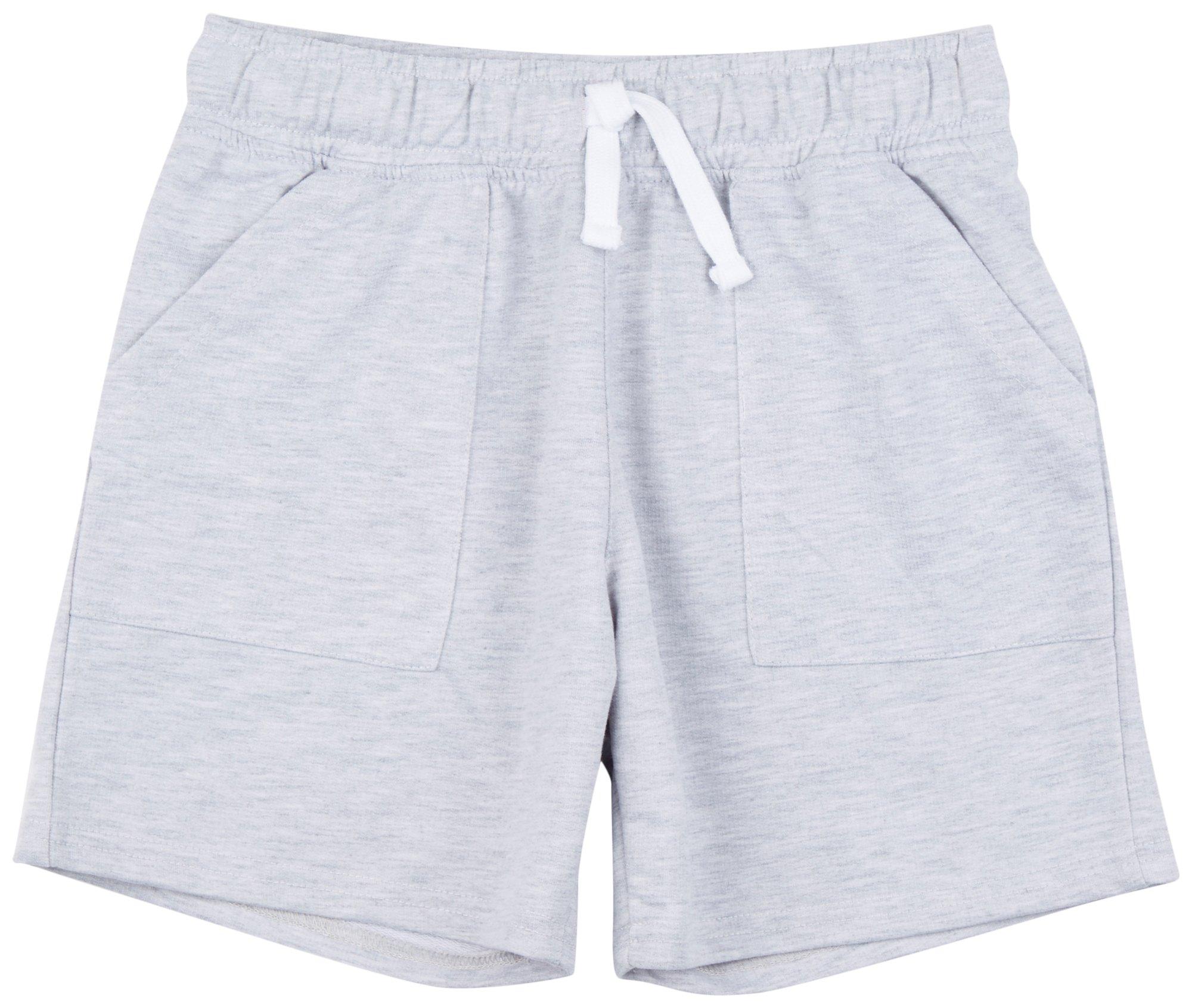 DOT & ZAZZ Little Boys French Terry Solid Shorts