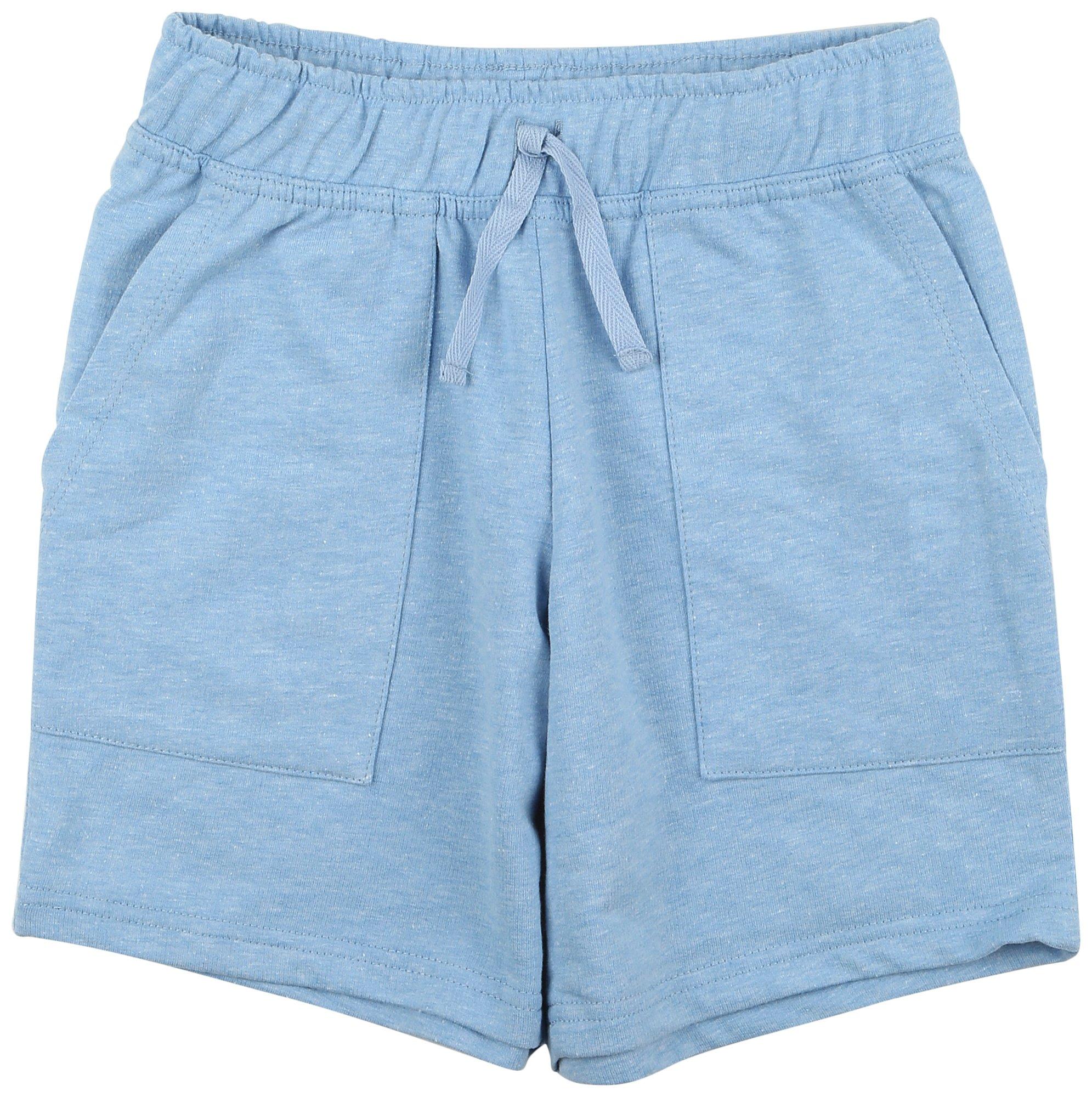 DOT & ZAZZ Little Boys French Terry Solid Shorts
