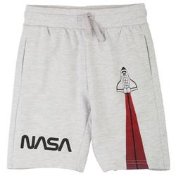 Little Boys NASA Rocket Drawstring Shorts