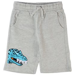 Hollywood Little Boys 3D Dino Pocket Pull On Shorts