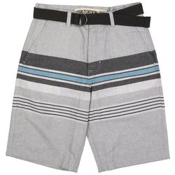 Big Boys 9 Inches Woven Belted Shorts