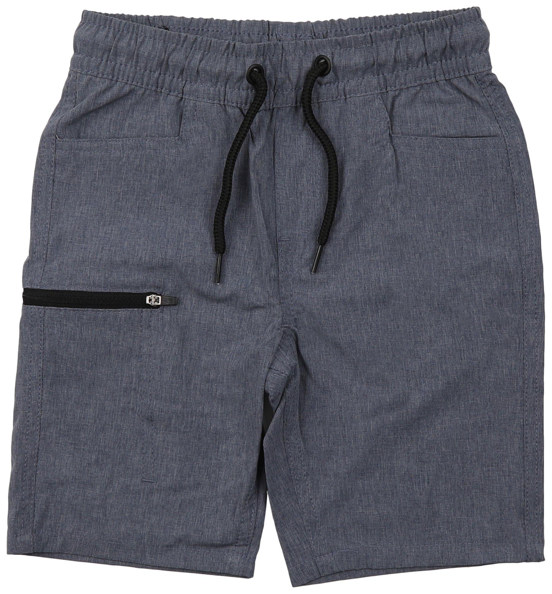 Tony Hawk Little Boys Flex Hybrid Heather Shorts