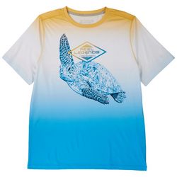 Reel Legends Big Boys Lea Szymanski Sea Turtle Ombre T-Shirt