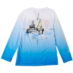 Big Boys Reel-Tec Fishing Boat T-Shirt