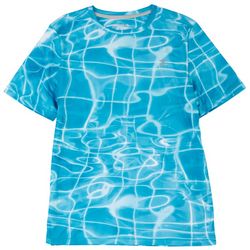 Reel Legends Big Boys Reel-Tec Water Plaid Leisure T-Shirt