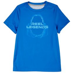 Reel Legends Big Boys Lea Szymanski Black Tips T-Shirt