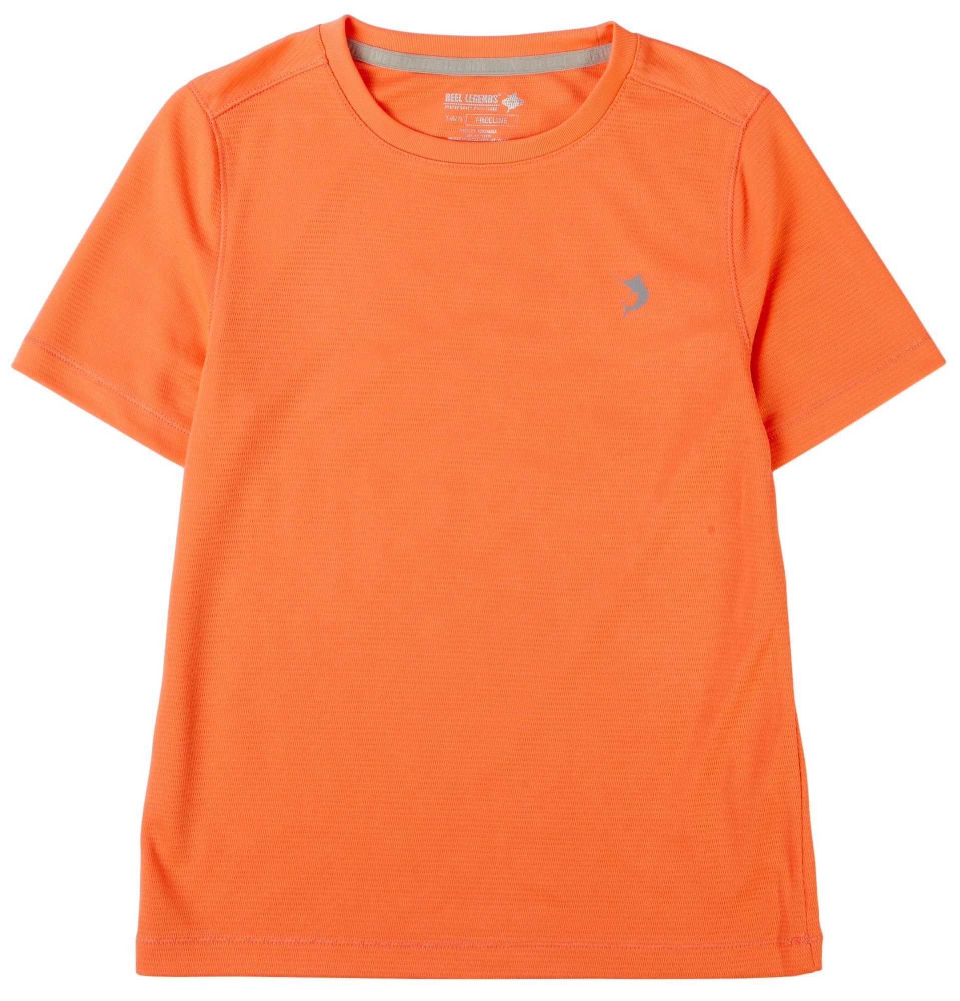 Big Boys Freeline Pointelle Solid T-Shirt