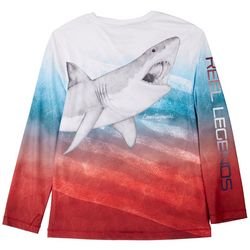 Reel Legends Little Boys Lea Szymanski Shark T-Shirt