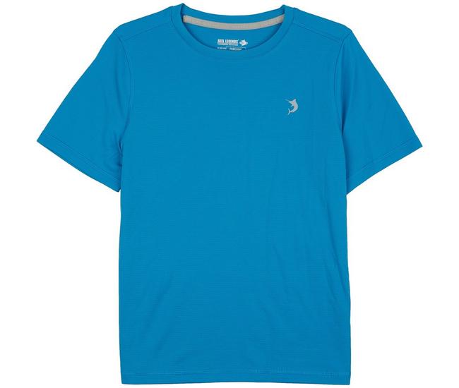 Reel Legends Little Boys Freeline Solid T-Shirt - Marine Blue - X-Small