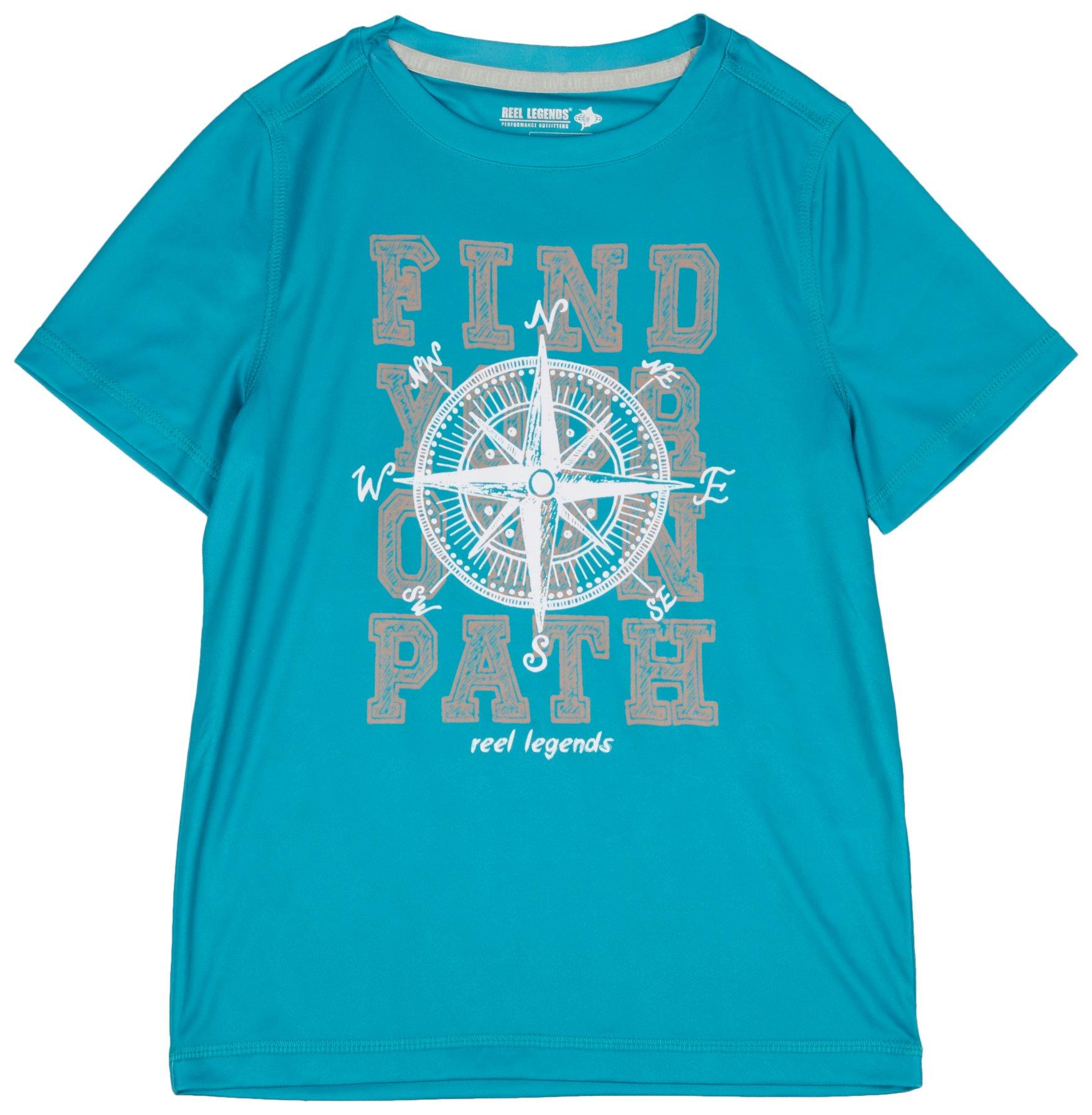 Linnea Szymansli Reel Legends Reel Tec Blue Marlin Fishing T-Shirt