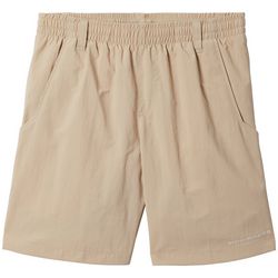 Columbia Big Boys PFG Backcast Solid Elastic Waist Shorts
