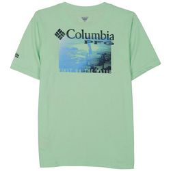 Columbia Big Boys PFG First On The Water Short Sleeve Shirt