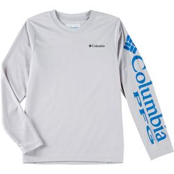 Columbia Big Boys PFG Terminal Tackle Long Sleeve T- Shirt