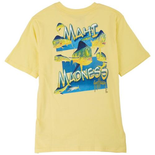 Guy Harvey Big Boys Mahi Madness T-Shirt