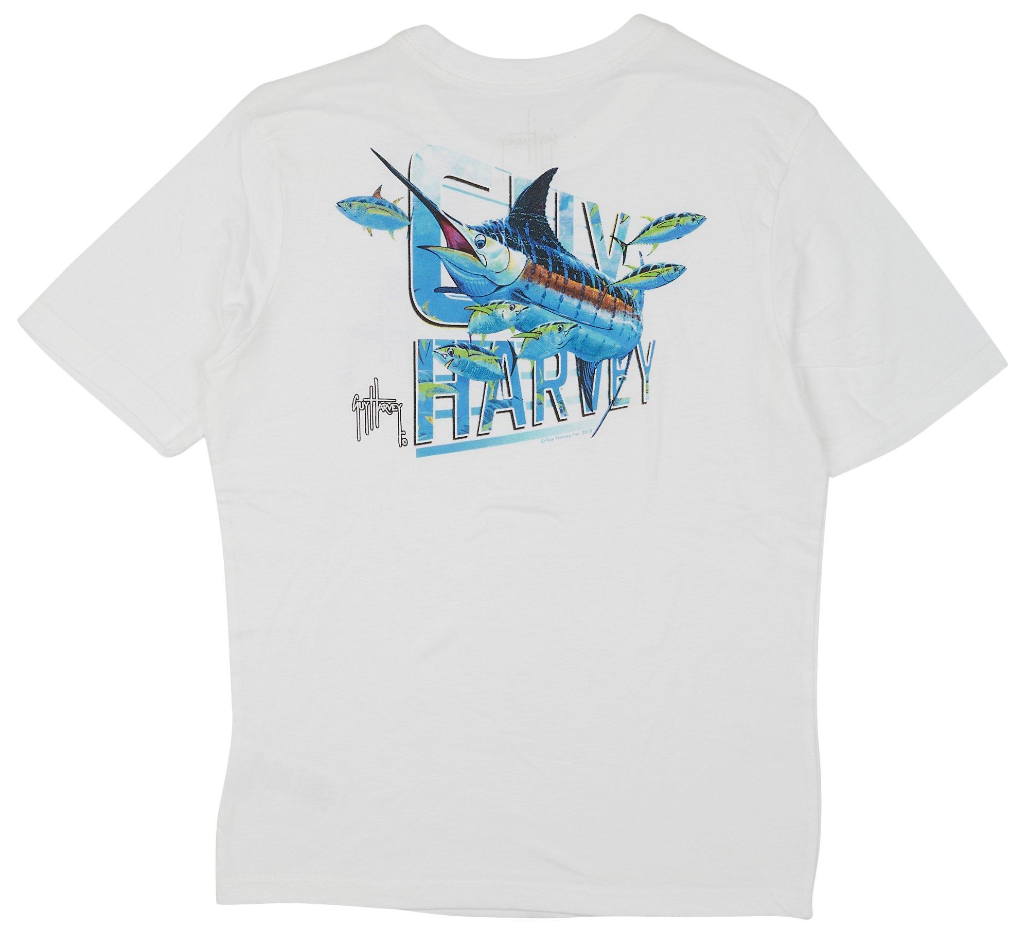 Guy Harvey Big Boys Graphic Short Sleeve T-Shirt