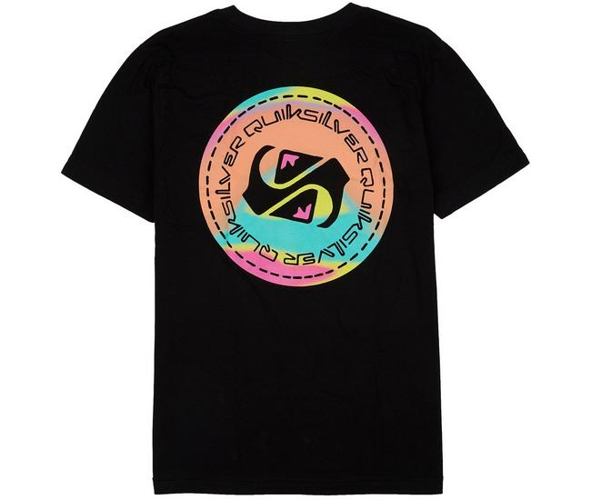 Quiksilver Big Boys Tie Dye Graphic Logo Short Sleeve Top | Bealls Florida | Sport-T-Shirts