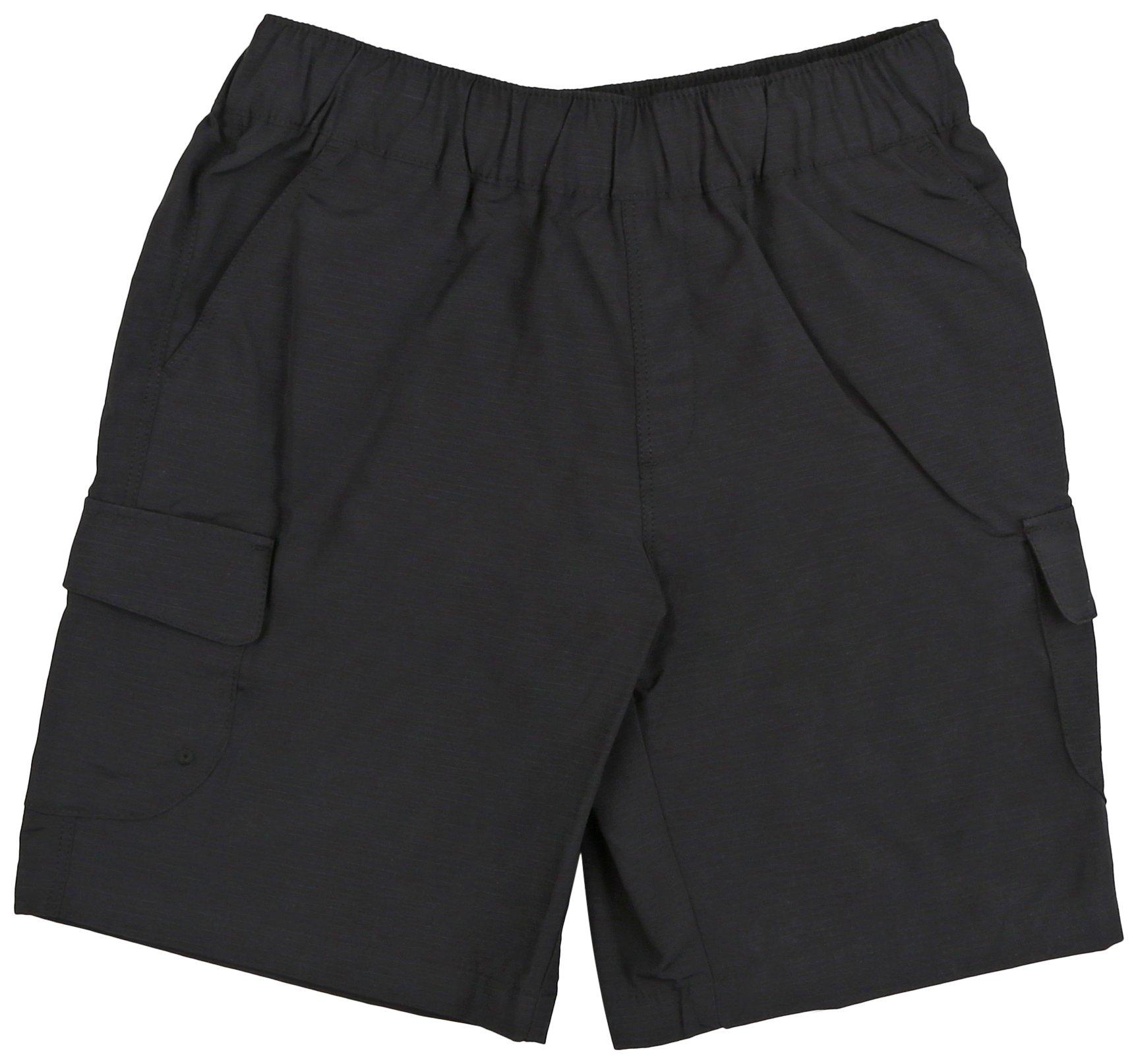 Reel Legends Little Boys 4 Cargo Tarpon Shorts - Navy - X-Small