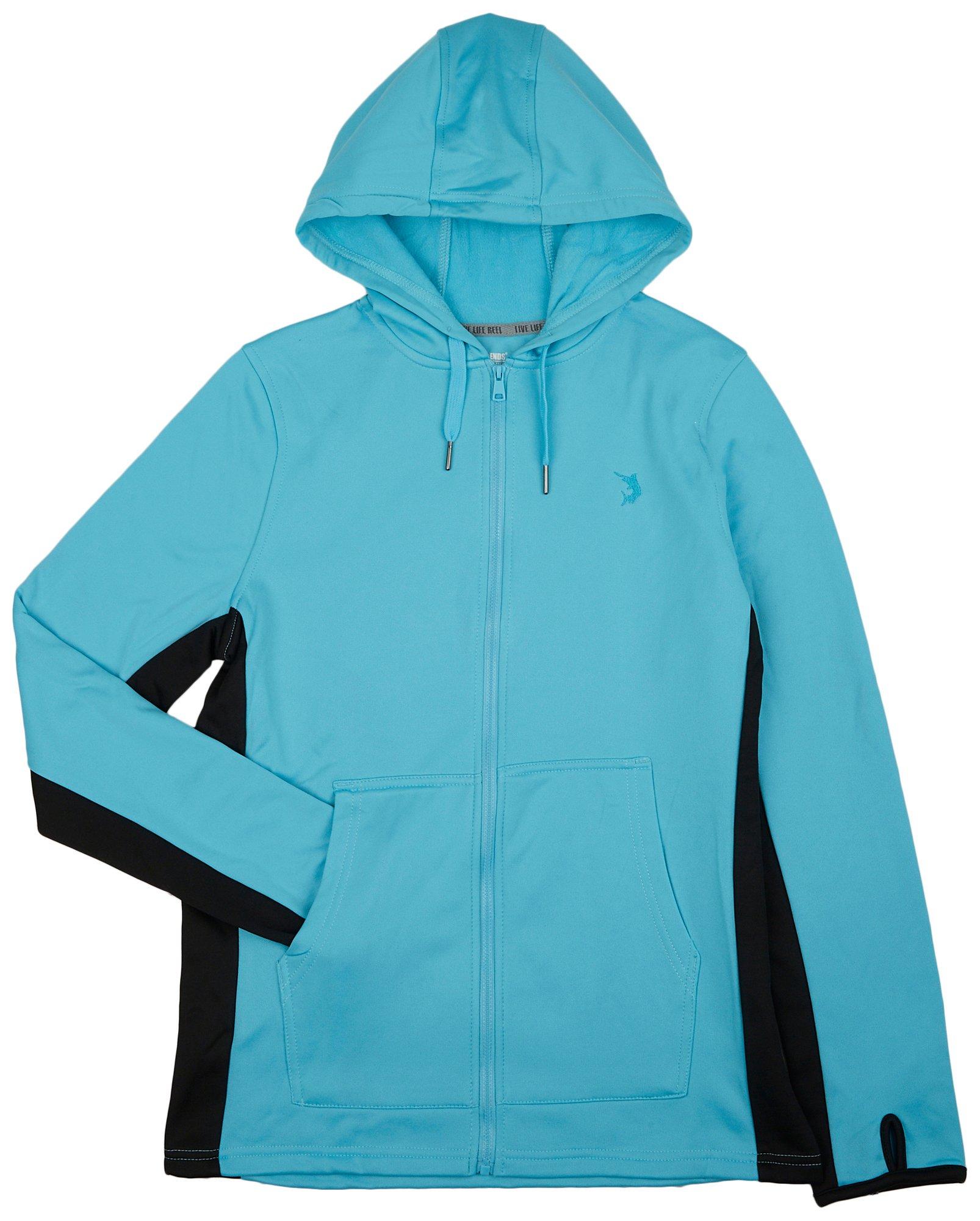 Reel Legends Big Boys Full Zip Fleece Hoodie