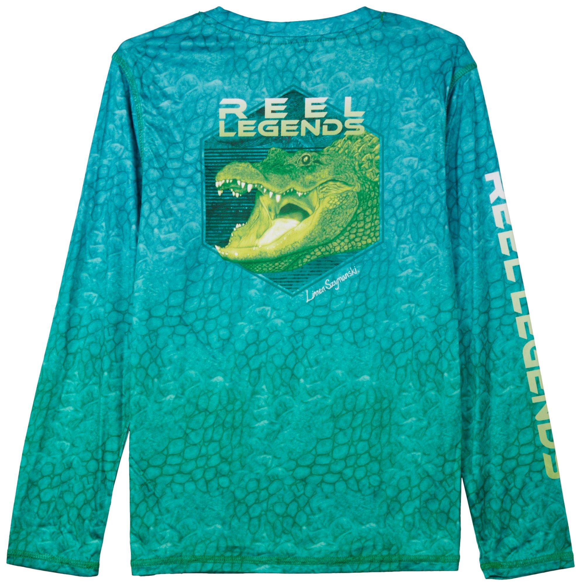 Southern Fin Apparel Youth Fishing Shirt for Kids Boys
