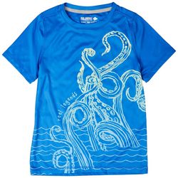 Reel Legends Big Boys Reel-Tec Graphic Short Sleeve T-Shirt
