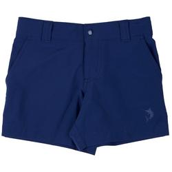 Little Boys 7.25 Modern Stretch Solid Shorts