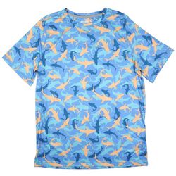 Reel Legends Big Boys Reel-Tec Shark T-Shirt