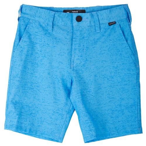 Hurley Little Boys Heathered 2 Way Stretch Shorts