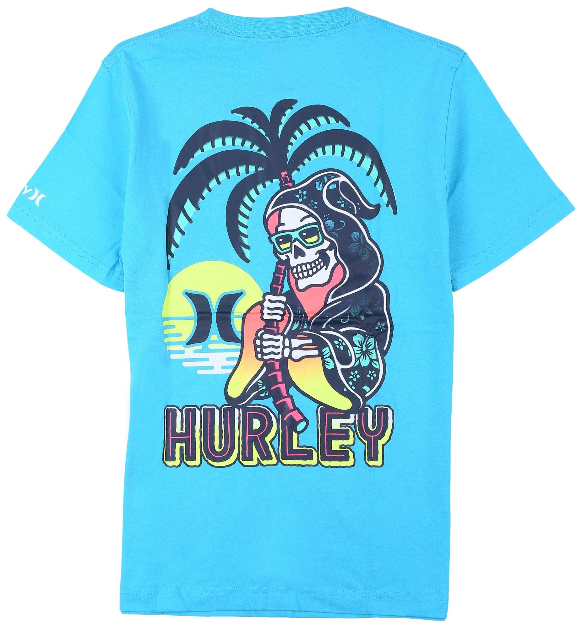 Hurley Big Boys Palm Reaper Short Sleeve T-Shirt