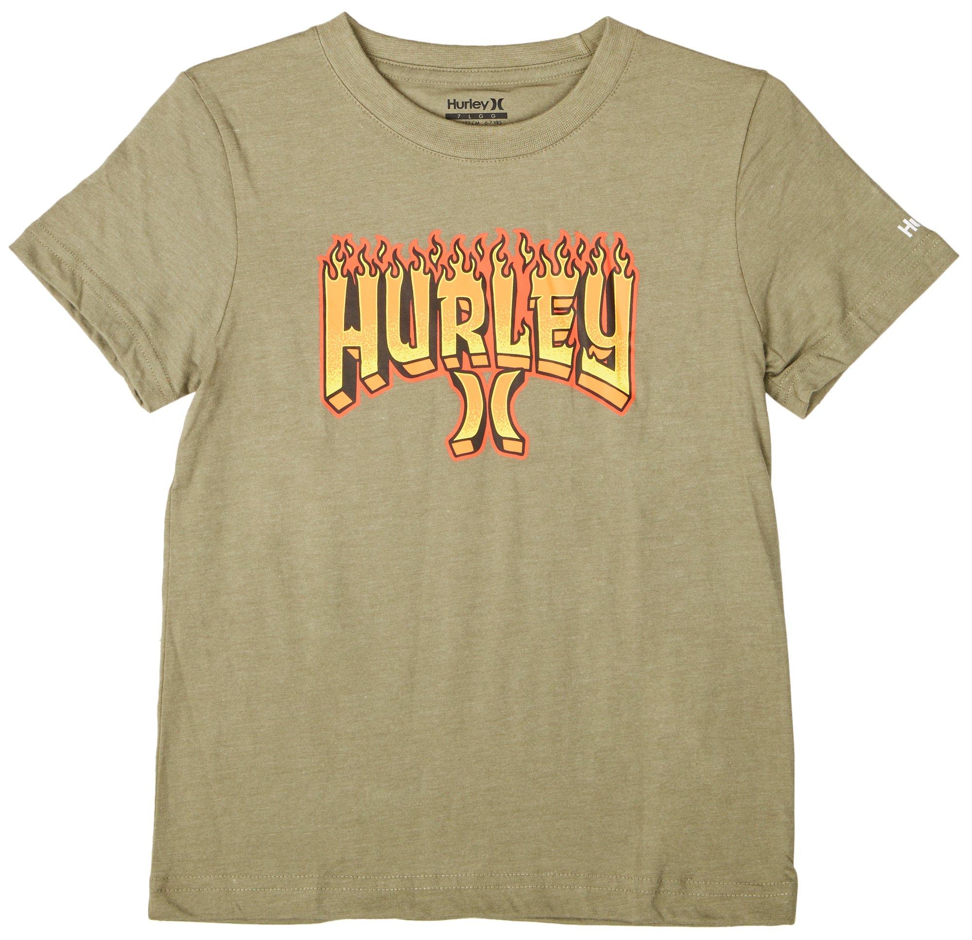 Hurley Little Boys Heater Short Sleeve Shirt