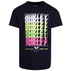 Hurley Little Boys Stack'Em Up Short Sleeve T-Shirt