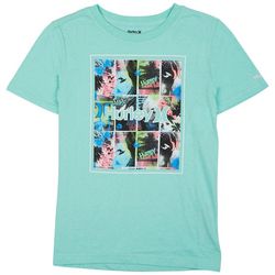 Hurley Big Boys Rectangular Print Short Sleeve T-Shirt