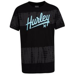 Big Boys Hurley Tie Dye Short Sleeve T-Shirt