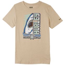Big Boys Shark Split Short Sleeve T-Shirt