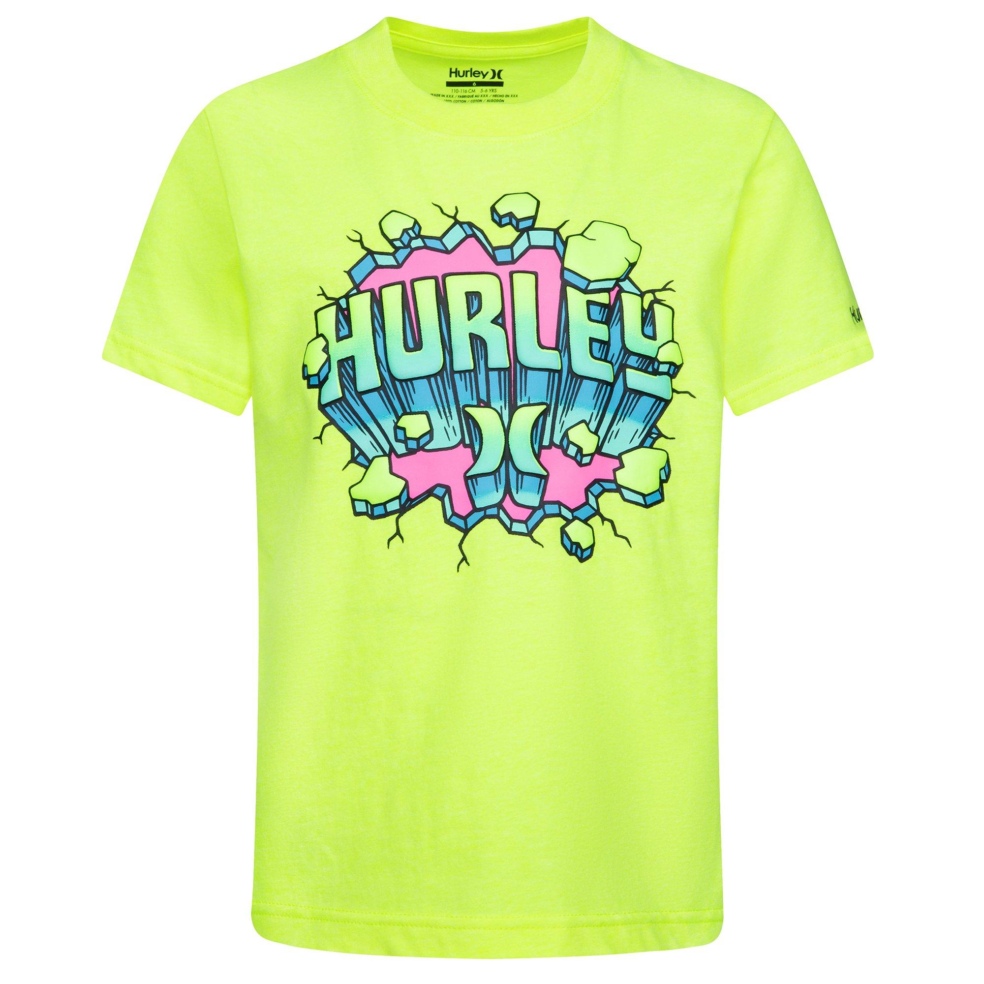 Hurley Little Boys Break Through Short Sleeve T-Shirt