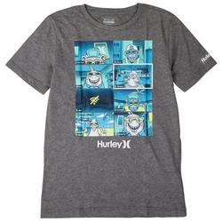 Big Boys Classic Hurley Logo Short Sleeve T-Shirt