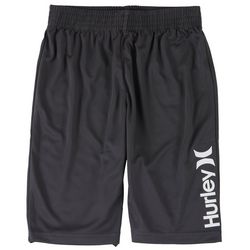Hurley Big Boys Solid Logo Dri Fit Shorts