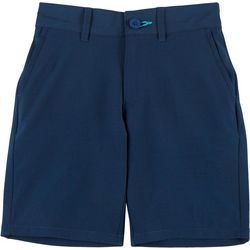 Reel Legends Little Boys Solid Hybrid Shorts