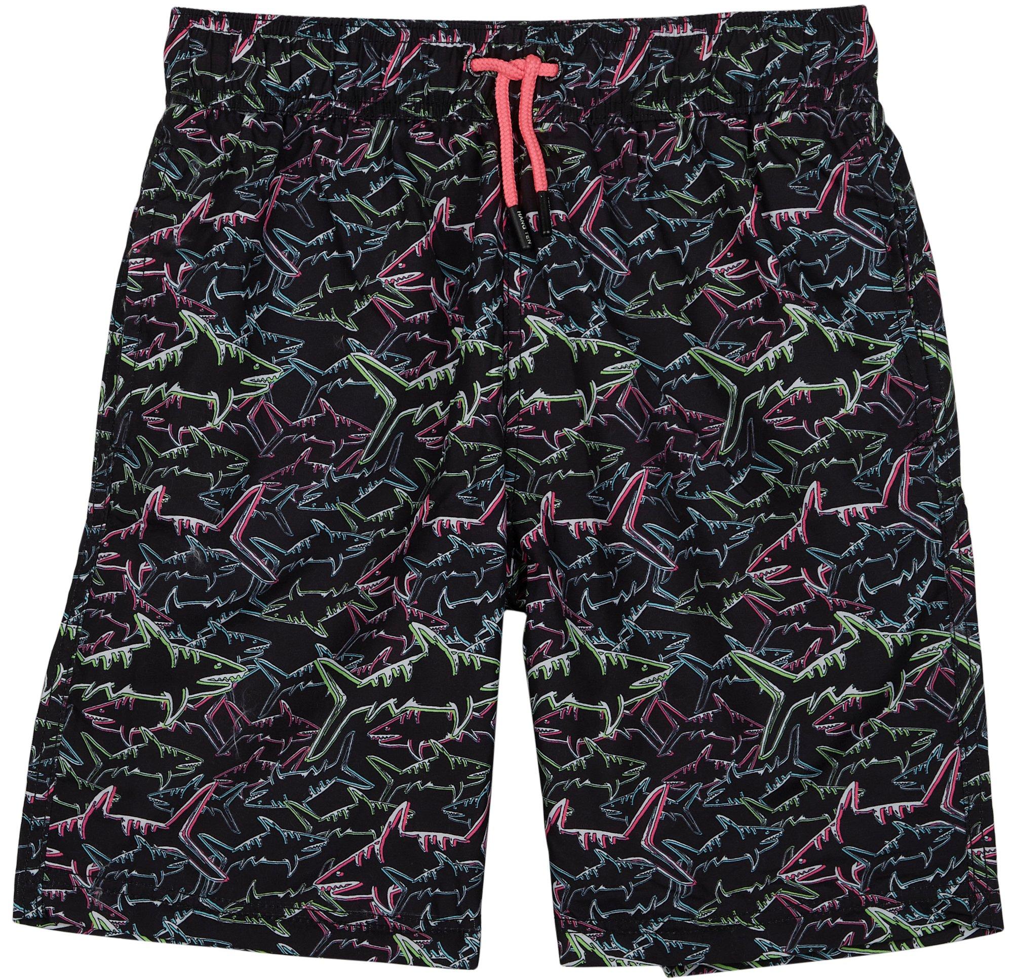 Big Boys Printed Pool Shark Boardshorts