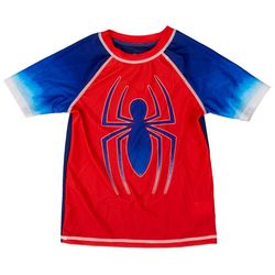 Spiderman Little Boys Spider Print Swim Tops
