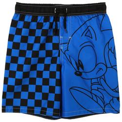 Pokemon Little & Big  Boys Sonic Swimsuit Shorts
