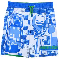 Minecraft Little & Big Boys Swimsuit Shorts