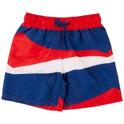DOT & ZAZZ  Little Boys Red/White/Blue Swimsuit Shorts