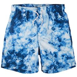 Tony Hawk Big Boys Tie Dye Print Swim Shorts