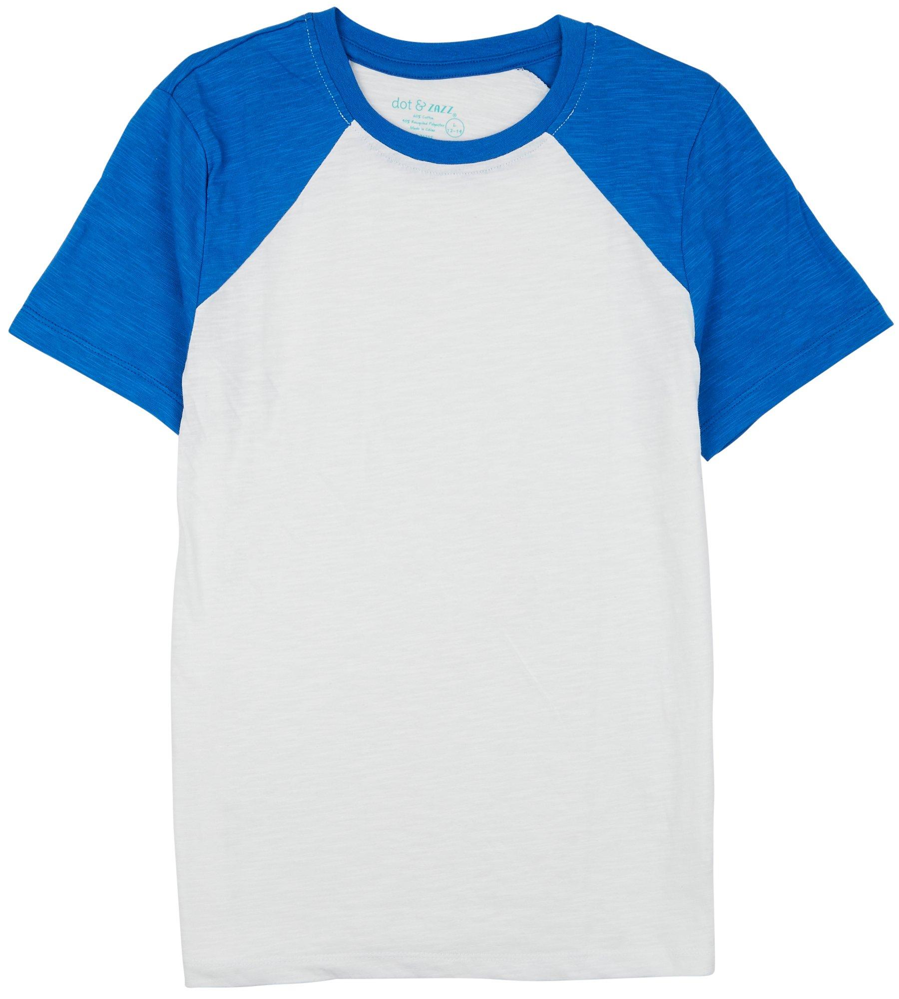 Little Boys Short Sleeve Raglan T-Shirt